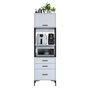 Hanah Home Gabinete Multipropósito Blanco JE135 - 3101